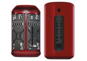 Apple dan  RED  Organizasyonuna zel Tasarm Mac Pro